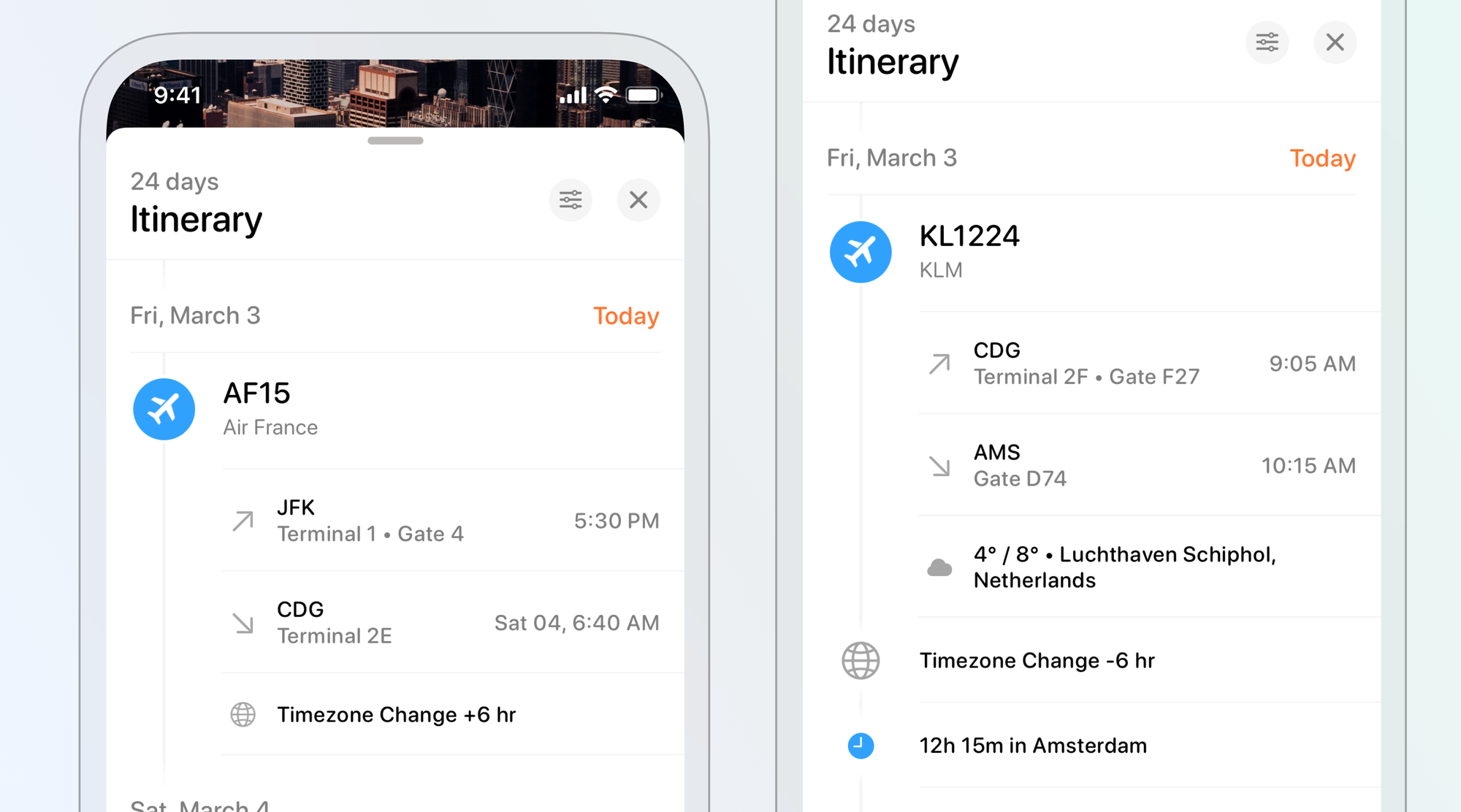 Tripsy 2.15: New Itinerary, Weather, Timezone Changes, and much more!
